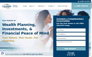CorePath Wealth Partners Denver website