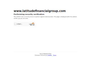 Latitude Financial Group website