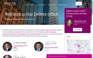 Mercer Advisors - Denver website