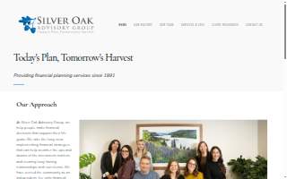 Silver Oak Advisory Group website