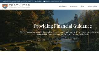 Deschutes Investment Consulting, LLC. website