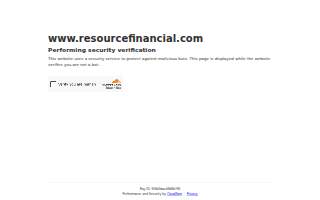 Resource Financial Planning, Inc. website