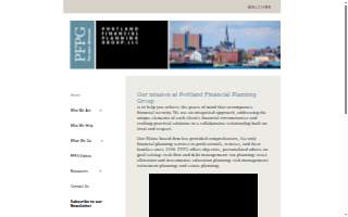 Portland Financial Planning Group, LLC website