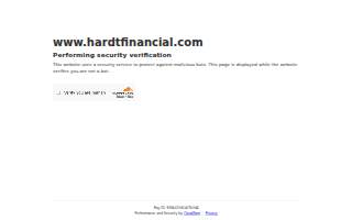 Dan Hardt Financial Services website