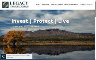 Legacy Financial Group website