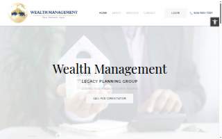 Wealth Management Legacy Planning Group website