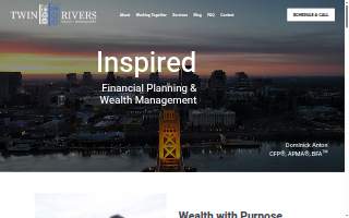 Dominick Anton Financial Advisor at Twin Rivers Wealth Management website