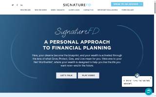 SignatureFD website