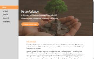 Retire Orlando, a Member of Advisory Services Network, LLC website