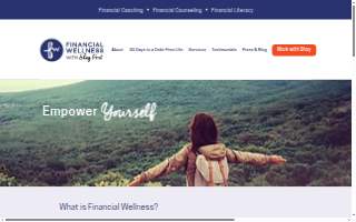 Financial Wellness with Shay Port website