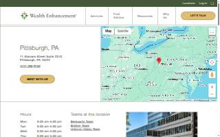 Wealth Enhancement Group of Pittsburgh website
