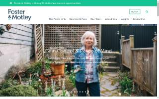 Foster & Motley Wealth Management website