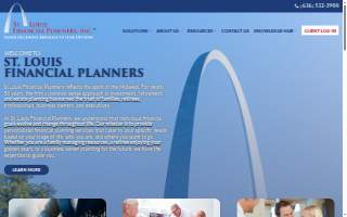 St Louis Financial Planners website