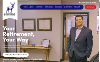 Retirestrong Financial Advisors website