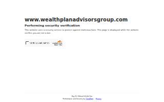 Wealth Plan Advisors Group website