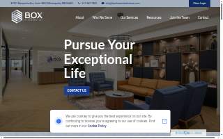 Box Financial Advisors Inc website