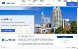 Captrust of Raleigh website