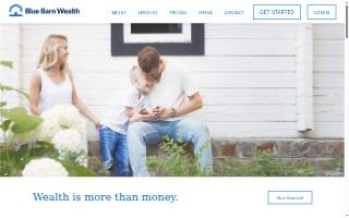 Blue Barn Wealth website