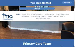 Internal Medicine of Arizona website