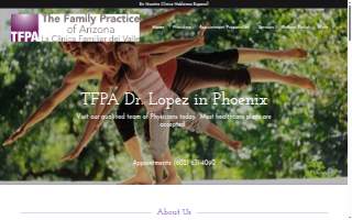 The Family Practice of Arizona website