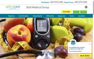 Advocare Stoll Medical Group website