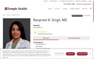Navpreet K. Singh, MD website
