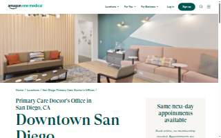 One Medical Primary Care Clinic - Downtown San Diego website