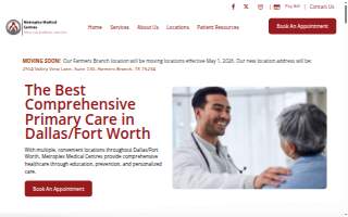 Metroplex Medical Centre Fort Worth website
