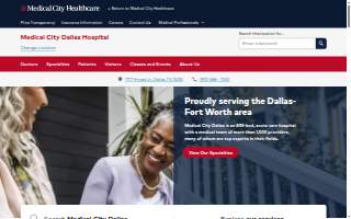 Medical City Dallas Hospital website