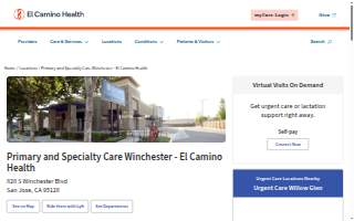 Primary and Specialty Care Winchester - El Camino Health website