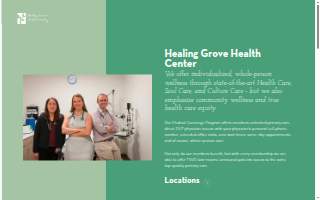 Healing Grove Health Center website