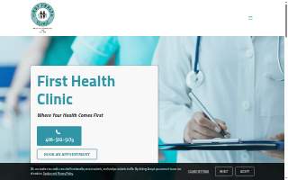 First Health Clinic website