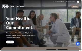 Reserve Health, PC website