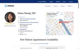 Diana Huang, MD website