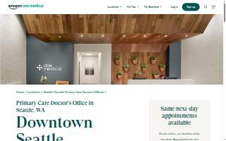 One Medical Primary Care Clinic - Downtown Seattle website