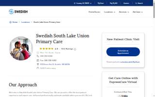 Swedish South Lake Union Primary Care website