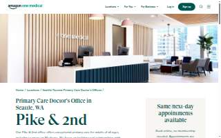 One Medical Primary Care Clinic - Pike & 2nd website