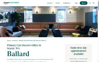 One Medical Primary Care Clinic - Ballard website