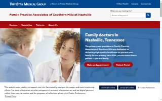 Family Practice Associates of Southern Hills - Nashville website