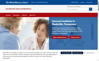 Centennial Internal Medicine website