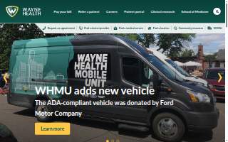 Wayne Health Detroit Mack Health Center Family Medicine website