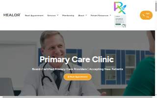 Healor Primary Care - Central Las Vegas website