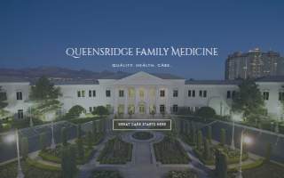 Queensridge Family Medicine website
