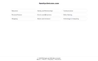 New Mexico Family Clinic LLC website