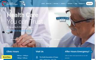 The Health Associates of Tampa website