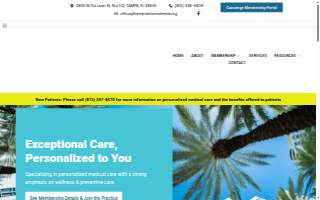 Tampa Internal Med - INTERNAL MEDICINE OF TAMPA BAY - Dr. Preeti Kallu website
