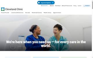 Cleveland clinic main website
