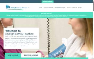 Raleigh Family Practice website