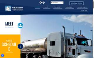 Advanced Chiropractic & the DOT Exam Center website