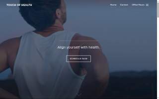 Touch Of Health Chiropractic website